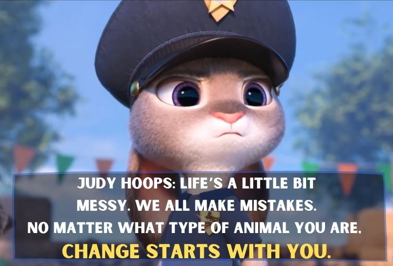 Judy talks about the change
