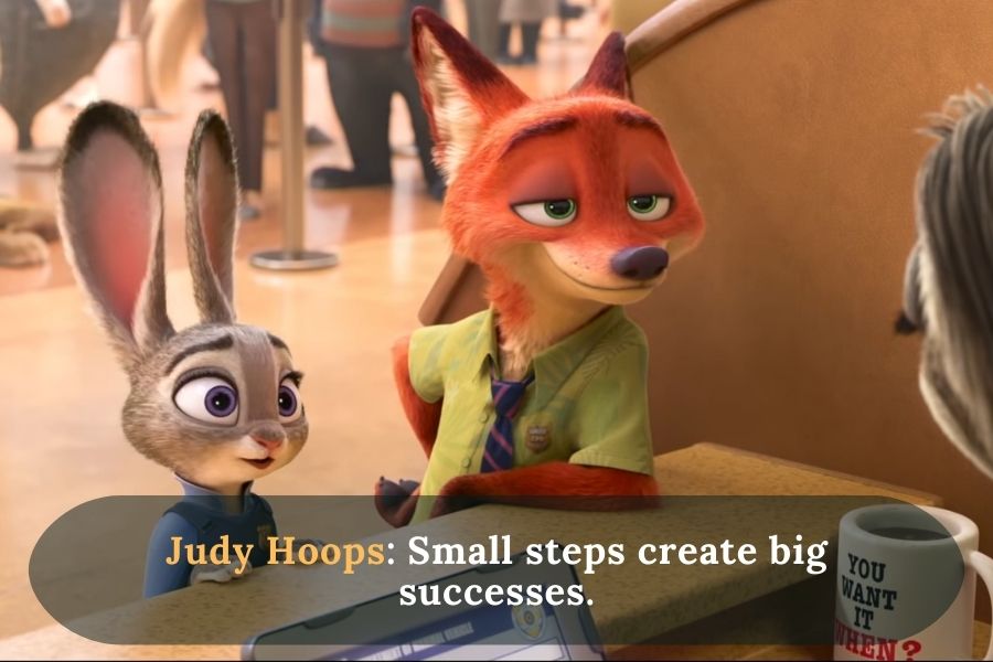 Small steps create big successes
