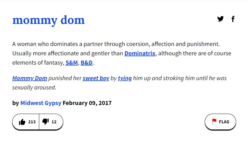 what is mommy dom definition