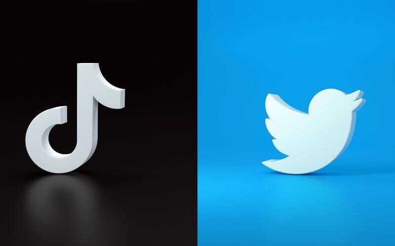 Tik Tok and Twitter