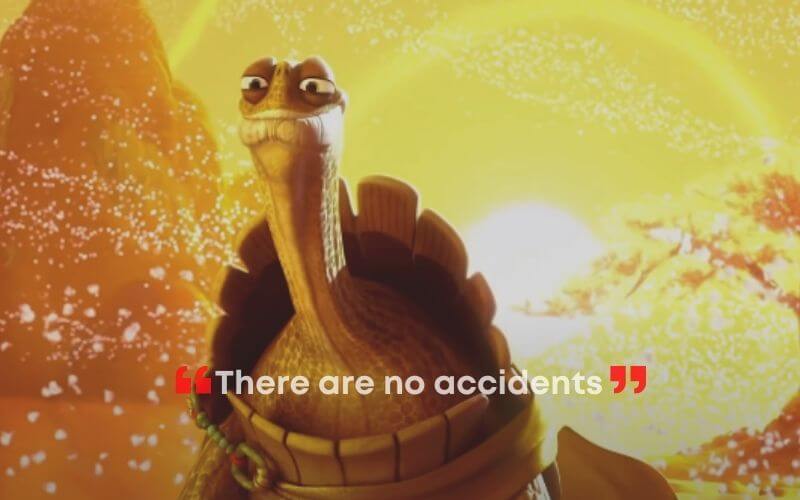 Master Oogway smiles