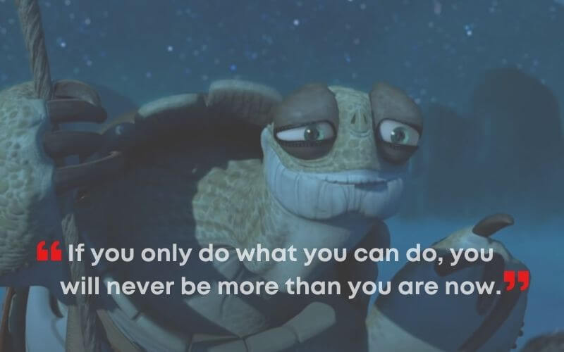 Master Oogway points out