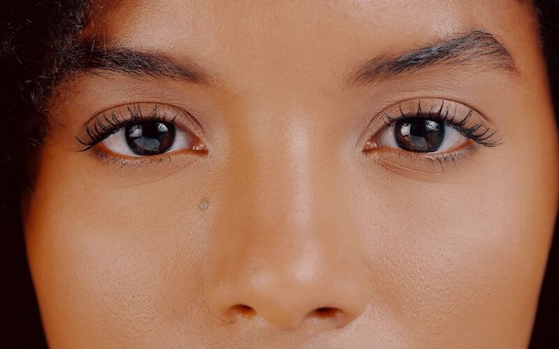 Cropped studio shot of a beautiful young woman’s eyes