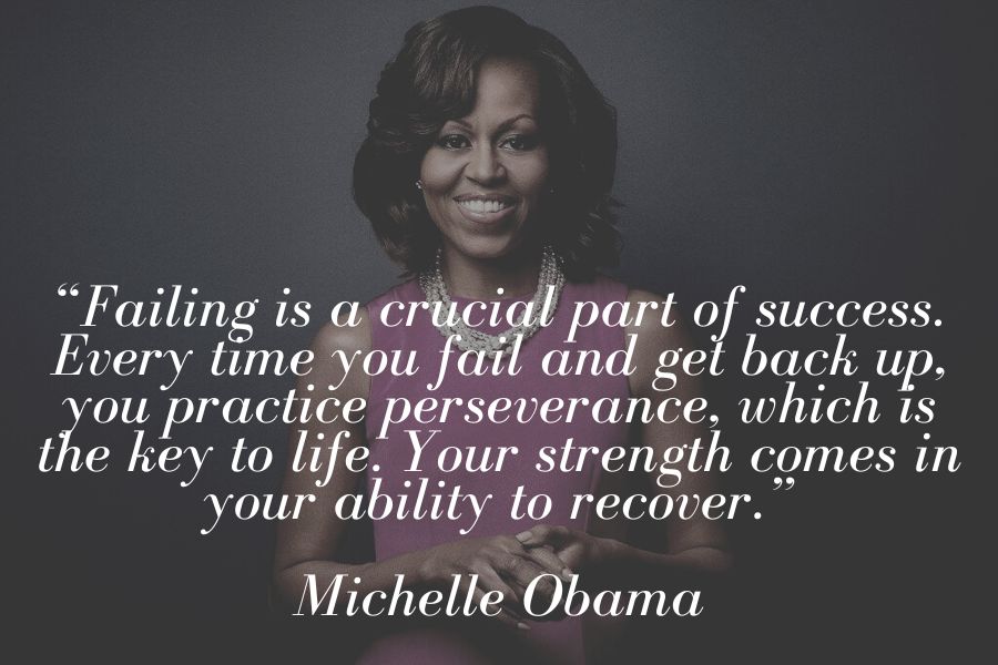 Michelle Obama Quote about failing