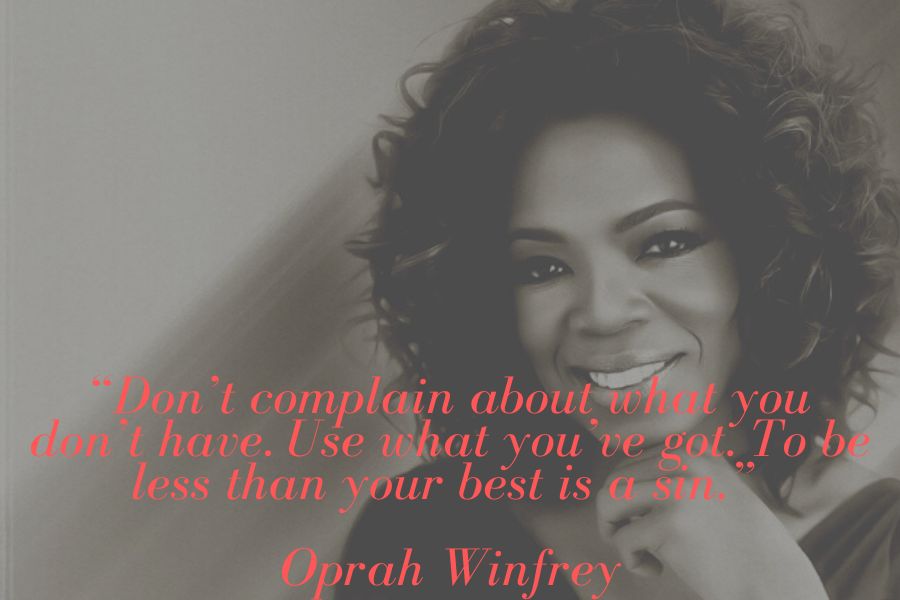 Oprah Winfrey Quote about success