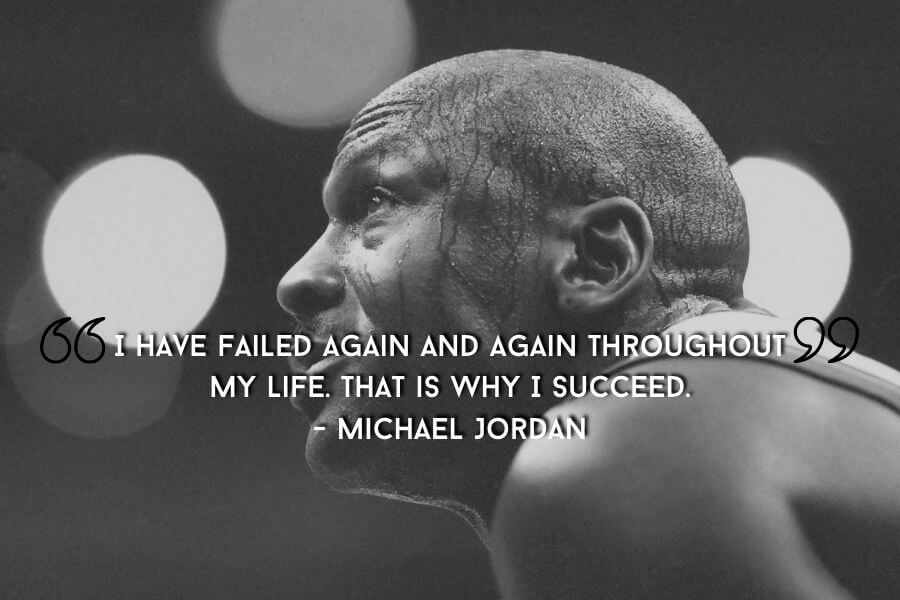 Michael Jordan quote about growth mindset