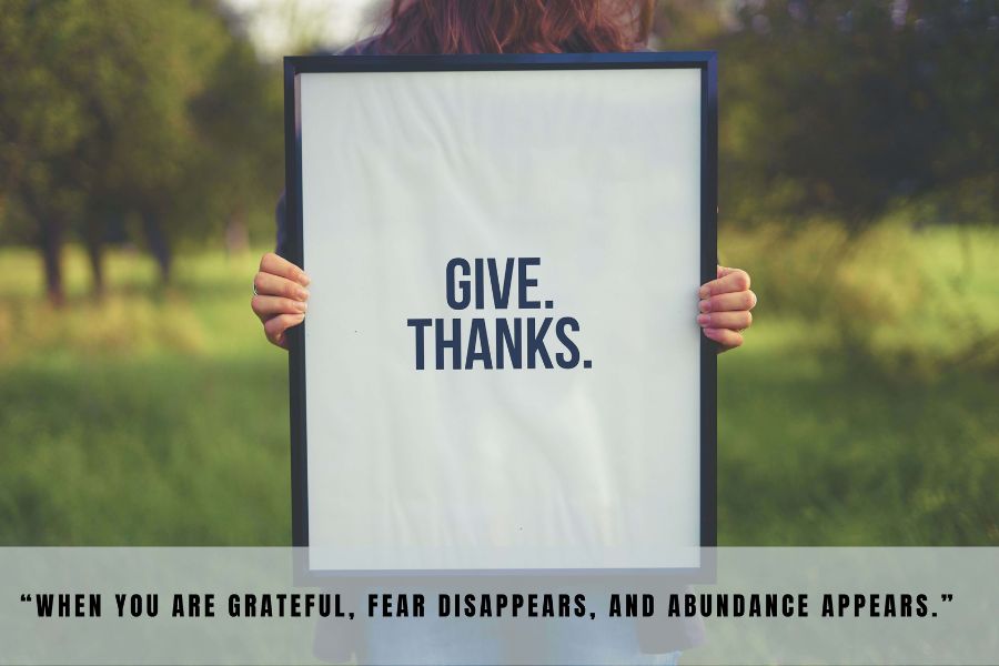 Showing Gratitude for What You Already Have