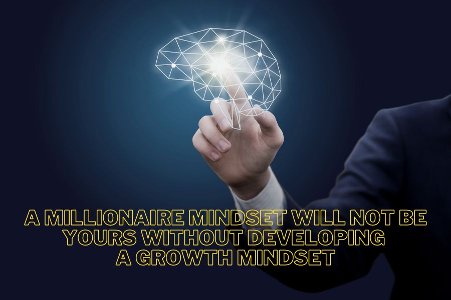 A glowing mind representing Growth Mindset