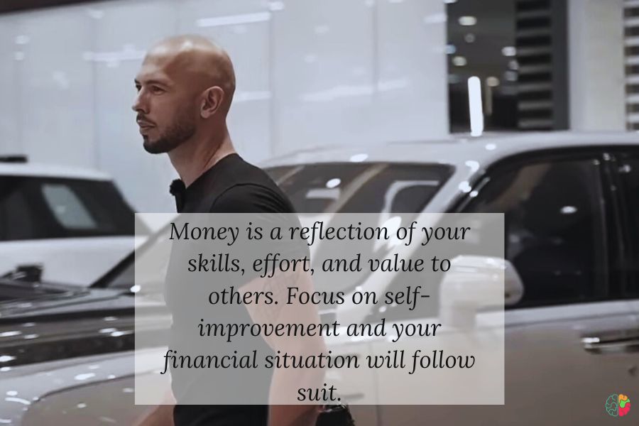 Andrew Tate Quotes About Money 