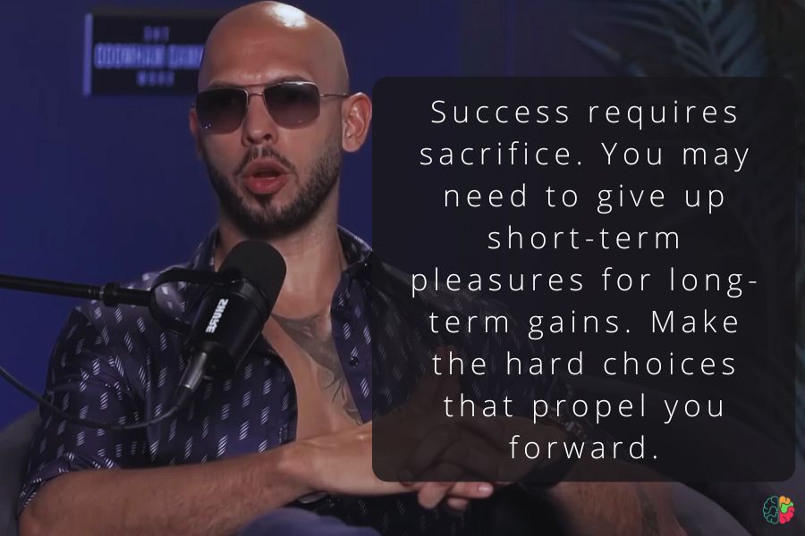 Andrew Tate Quotes About Success and Hard Work