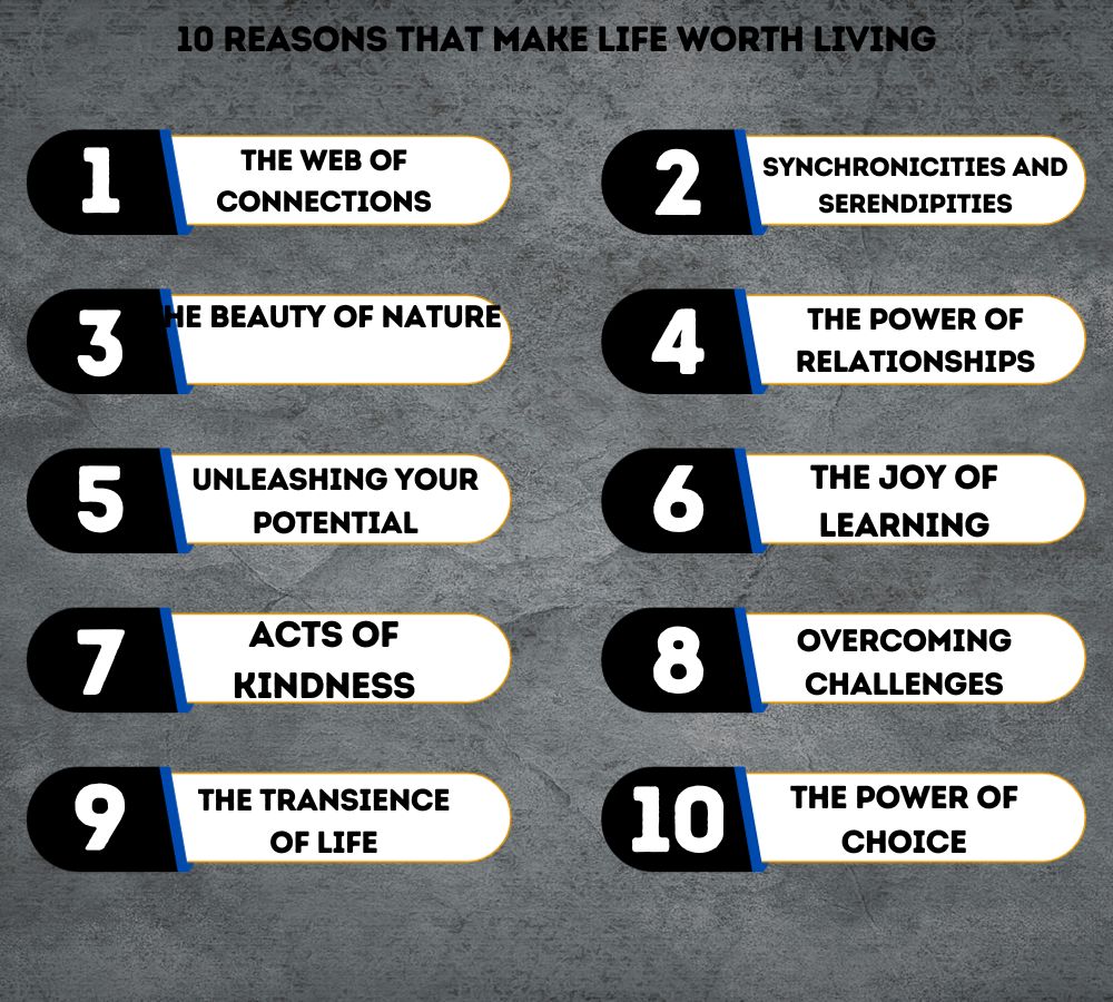 infographic about Is Fate Real 10 Reasons That Make Life Worth Living