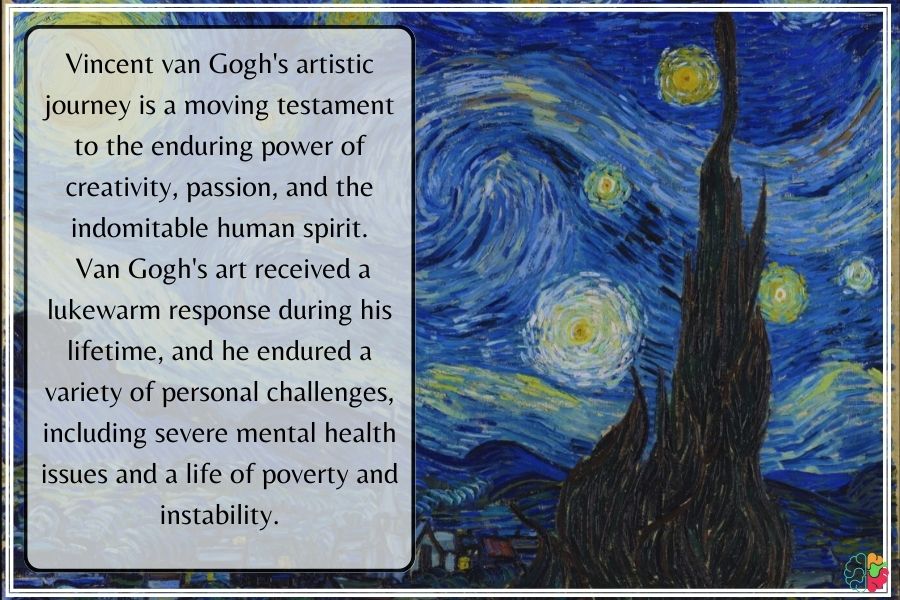 The Artistic Resilience of Vincent van Gogh: Starry Nights and Inner Demons