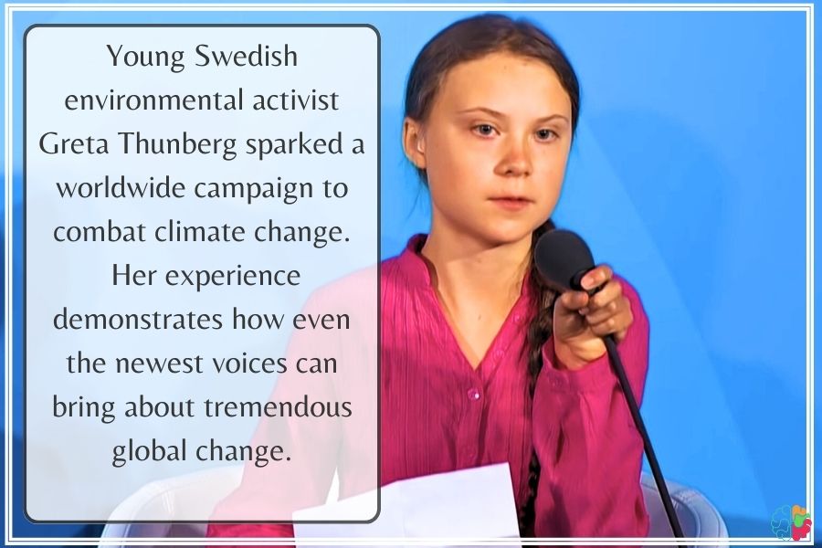 The Environmental Advocate: Greta Thunberg's Fight for a Sustainable Future