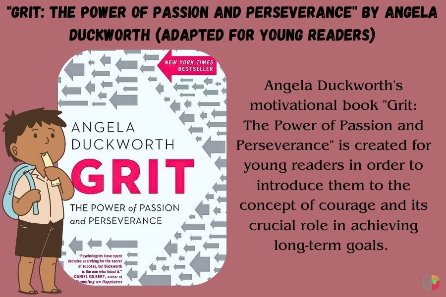 "Grit: The Power of Passion and Perseverance" by Angela Duckworth (Adapted for Young Readers)