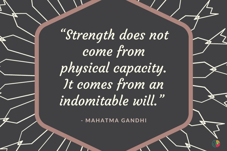 - Mahatma Gandhi