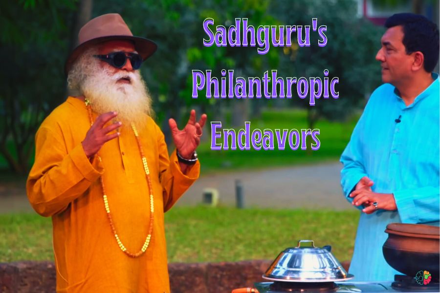 Sadhguru's Philanthropic Endeavors