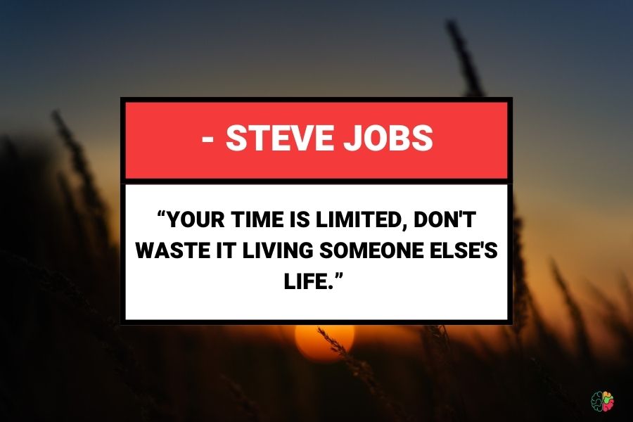 - Steve Jobs 