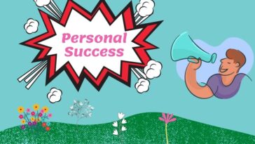 A person saying what is personal success