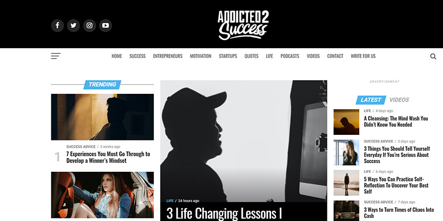 addicted 2 success website