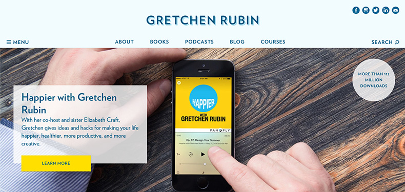 gretchen rubin website