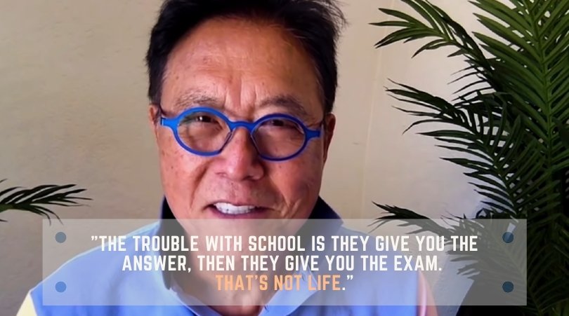 Robert Kiyosaki talks about life