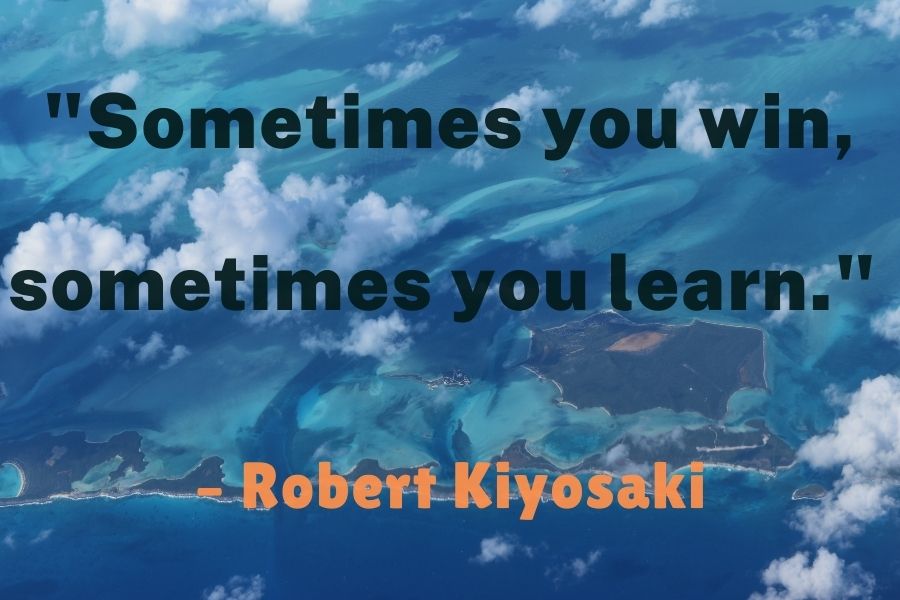 Robert Kiyosaki Quote about learning