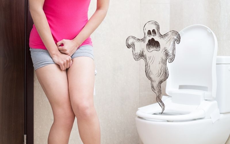 A lady with Urophobia issue