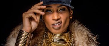 A rapper woman representing bad bitch quotes